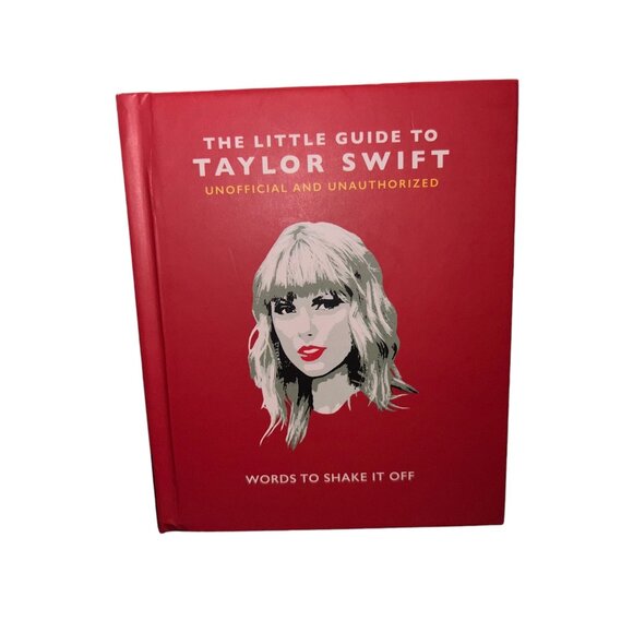 The Little Guide To Taylor Swift‎ Words To Shake It Off SM Red Hardcover Book - Picture 1 of 7